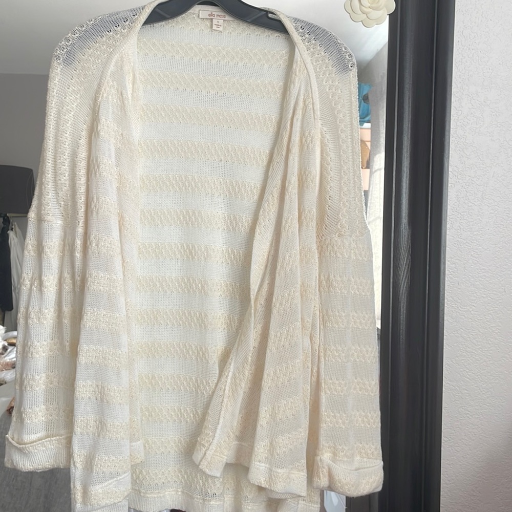 Ella Moss Swing Cardigan S